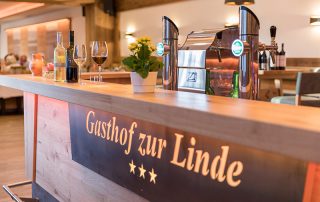 Barbereich im Gasthof zur Linde